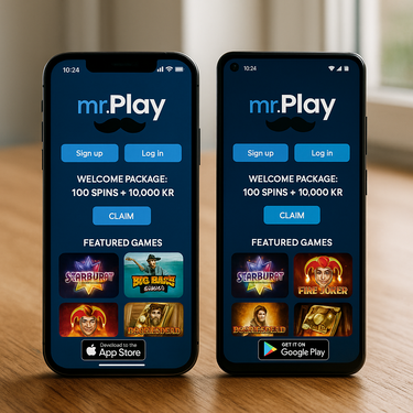 mr.Play Casino - Mobile Apps iOS Android - Danish Casino App