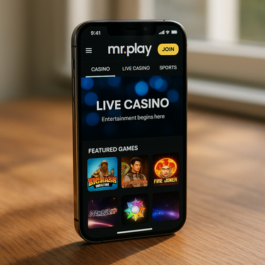 mr.Play Casino - Mobile Platform - Responsive Danish Gaming